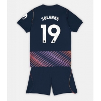 Camiseta Tottenham Hotspur Dominic Solanke #19 Segunda Equipación Replica 2026-27 para niños mangas cortas (+ Pantalones cortos)